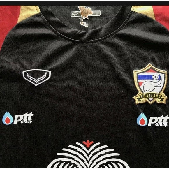 THAILAND FOOTBALL SHIRT SOCCER JERSEY sz L - Picture 5 of 11